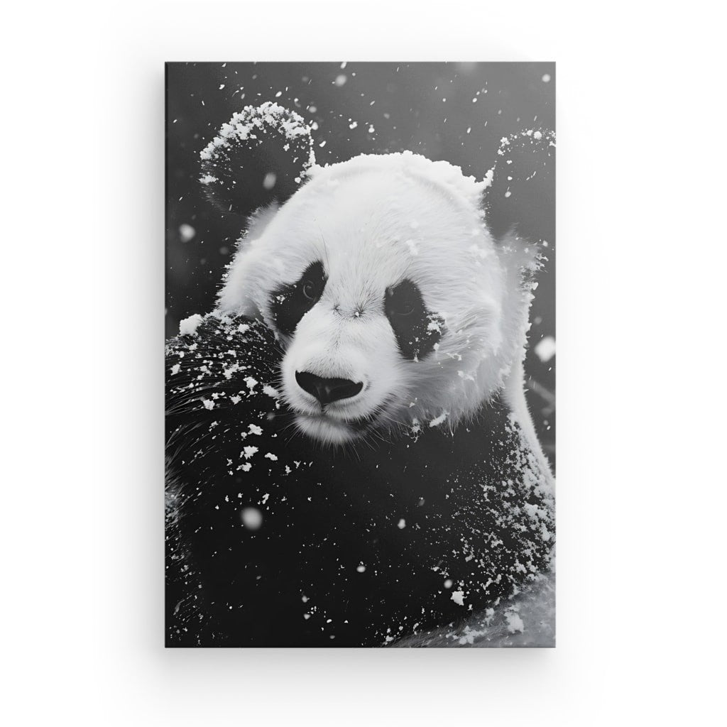 Tableau Panda Noir et Blanc